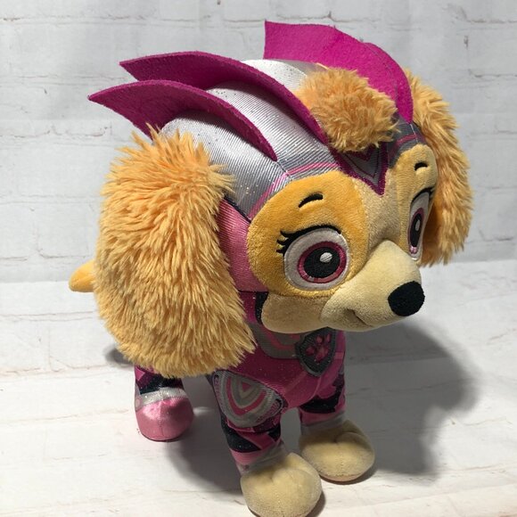 PAW Patrol The Mighty Movie Skye Premium Sparkle Plush - Picture 6 of 9